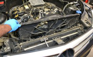 تعمیر رادیاتور و بخاری مرسدس بنز