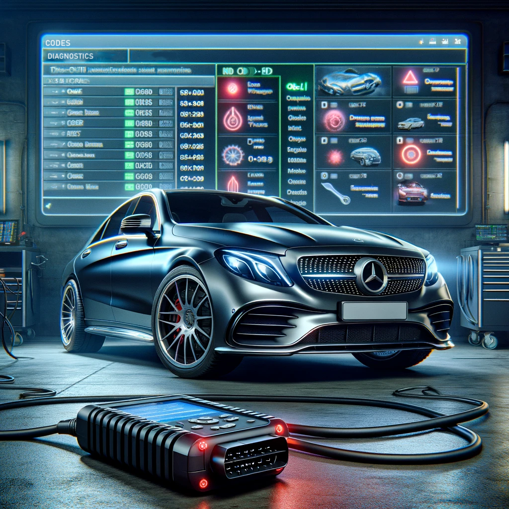 تعمیر بنز c240 