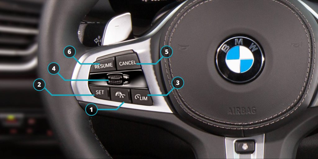 کروز کنترل در خودروهای بی ام و